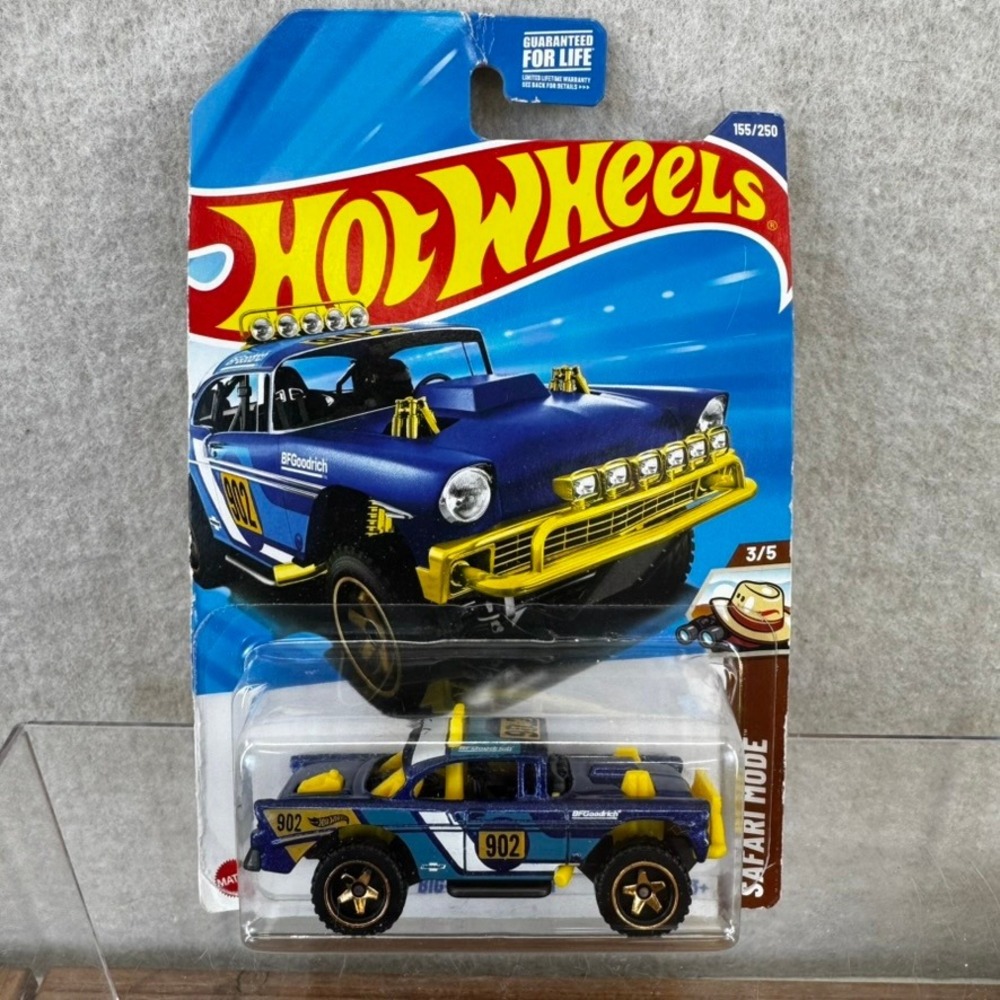 Hot Wheels Big-Air Bel-Air Safari Mode Blue Yellow 155/250